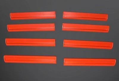 SCRABBLE Juego de 6 SOPORTES / BASTIDORES PARA AZULEJOS ROJOS SOLAMENTE - Excelente Estado Foto 1 de 4