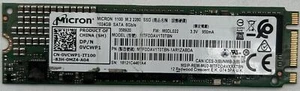 MICRON MTFDDAV1T0TBN 1 TB M.2 SATA SSD HARD DRIVE #126896# - Afbeelding 1 van 2