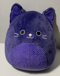 Squishmallows 12" Zazzie the Trickster Pillow Plush Stuffed Kitty Purple NWT! - Picture 1 of 7
