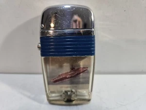 NOS Vintage Scripto VU Lighter USS AMERICA CV-66 Navy Military CARRIER 7577/29 - Picture 1 of 9