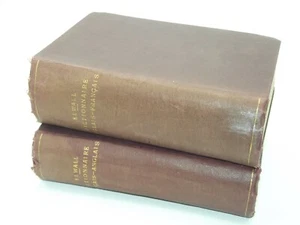 Anglais-Francais and Francais-Anglais Dictionaries, 1907, Alfred Elwall, Antique - Picture 1 of 12