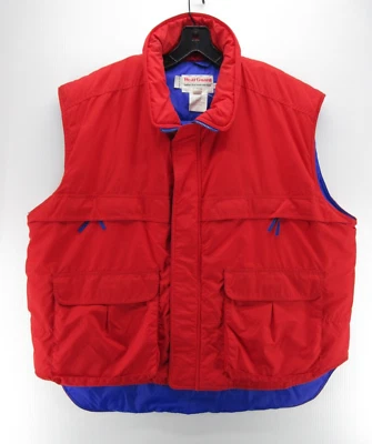 VINTAGE Wear Guard Jacket Men XXL Red Vest Coat Water Proof Hiking Outdoor 90s * - Image 1 of 4