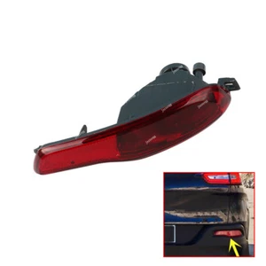 Right Rear Bumper Reflector Fog Light Lamp Cover fit Jeep Cherokee 2014-2018 - Imagen 1 de 8