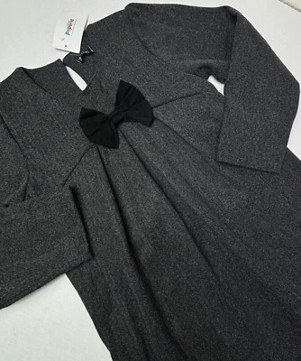 Девочек 10/140 фланель принцесса бант платье империи складки классический шерсти хлопок новый с Ярлыками - Изображение 1 из 4