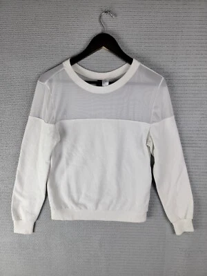 Divided H&M top blouse shirt semi-sheer size XS casual - Изображение 1 из 4