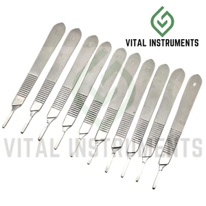 10er Set Skalpellgriff #3 Medizinisch Chirurgisch Dental Edelstahl Instrumente - Bild 1 von 1