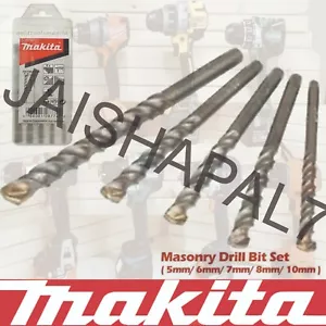 Makita Masonry Bit Pcs Stone Brick Concrete DEWALT BOSCH HITACHI IMPACT DRIVER - Picture 1 of 2