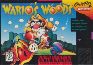 Wario's Woods (Super Nintendo SNES) Cartridge Only Clean and Tested! - Picture 1 of 2