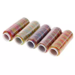 5 Spools 150D Colorful Sewing Thread All Purpose Threads for - Picture 1 of 7