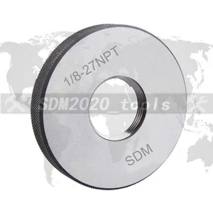 NPT 1/8-27 Pipe thread ring gauge American tapered Pipe thread gage - Picture 1 of 4