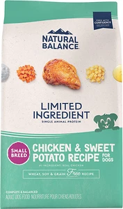 Natural Balance Limited Ingredient Small Breed Adult Grain-Free Dry Dog Food, Ch - Picture 1 of 11