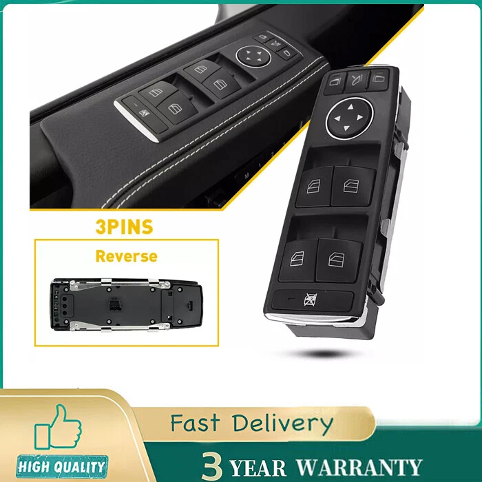 Master Power Window Switch For 2012-2014 Mercedes Benz ML350 Front Left Driver - Imagem 1 de 4