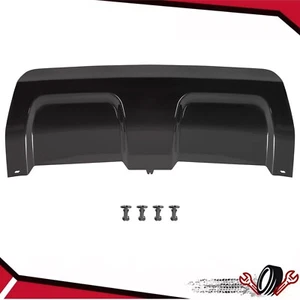 Glossy Black Rear Bumper Tow Hook Cover Skid Plate For 2014-17 Range Rover Sport - Picture 1 of 12