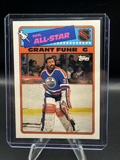 Grant Fuhr 1988-89 Topps All Stars Edmonton Oilers #6 HOF