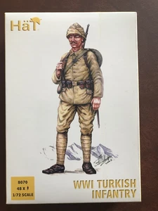 1/72 HAT WWI TURKISH INFANTRY TROOPS - Picture 1 of 1