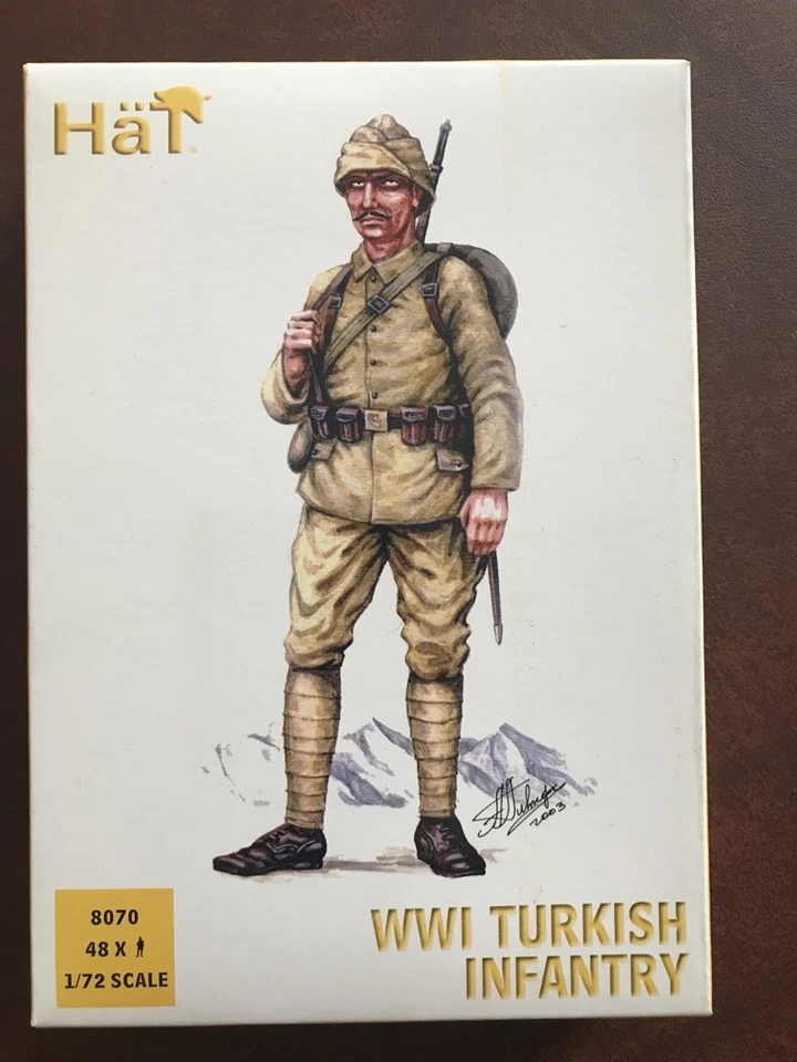1/72 HAT WWI TURKISH INFANTRY TROOPS - Изображение 1 из 1