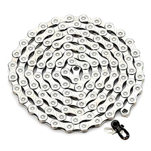 9 Speed Bike Chain 1/2" X11/128" Link 116, Road & Mountain Bicycle Chain - Picture 1 of 6