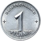DDR - Münze - 1 Pfennig 1949 A - Münzstätte Berlin