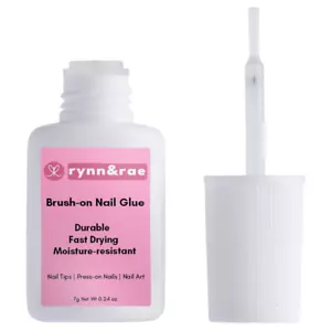 Rynn&rae Bürste auf Nagelkleber superstark für Nagelspitzen, Acryl Aufpressen 7g - Bild 1 von 3