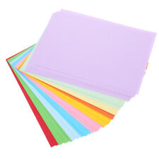  100 feuilles papier décoratif couleur décoratif artisanat compte Kraft étudiant