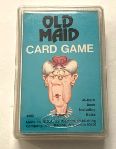 Vtg 1975 Old Maid Whitman Card Game #4902 Complete with Instructions & Case USA - Picture 1 of 14