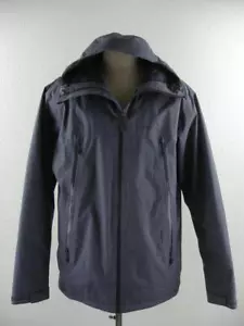 Men's L Marmot Mitre Peak GORE-TEX Jacket Parka Coat Gray Insulated Waterproof - Picture 1 of 24