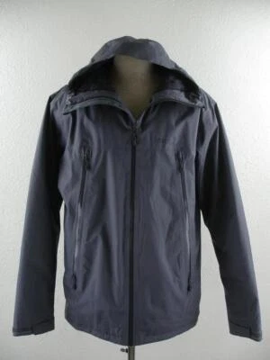Men's L Marmot Mitre Peak GORE-TEX Jacket Parka Coat Gray Insulated Waterproof - Image 1 of 4