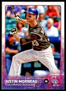 2015 TOPPS #657 JUSTIN MORNEAU COLORADO ROCKIES - Picture 1 of 2