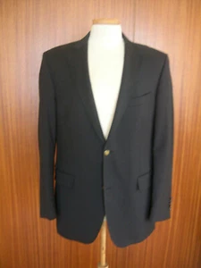 Feiner italienischer Blazer, Sakko, Jacket, blau/schwarz, Gr. 50 - Bild 1 von 4
