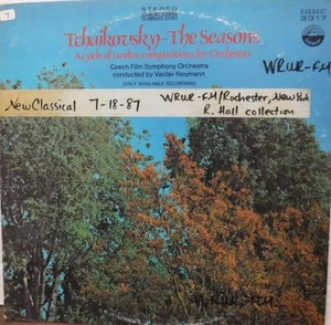 Tchaikovsky-The Seasons 33RPM a cycle of 12 compositions for orchestra 020517LLE - Picture 1 of 2