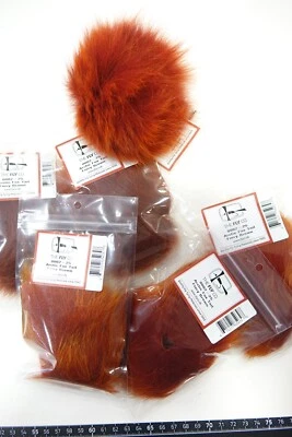 Arctic Fox FIERY BROWN Flyco Denmark Fuchsschwanz fiery brown Lachsfliege & Co