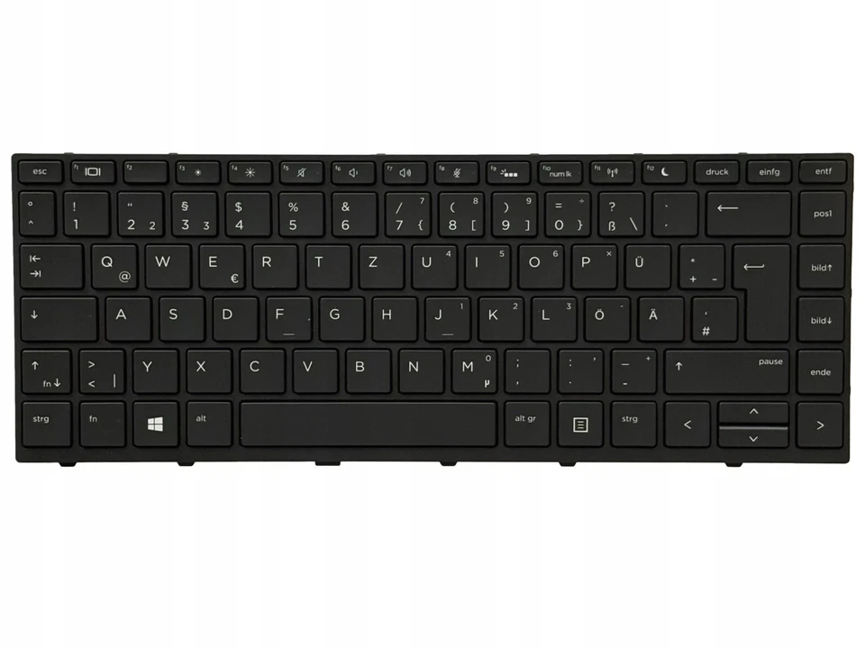 KEYBOARD HP 430 G5 440 445 G5 640 645 G4 X360 440 G1 BACKLIT  ORIGINAL GERMANY - Image 1 of 2
