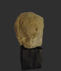 Stein, Naturstein, Skulptur, Figur, Statue, Gesicht, Sandstein, living stone - Bild 1 von 10