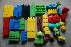 Mega Bloks First Builders Building Toy 119 Partial Set Parts and Pieces GUC - Picture 1 of 1