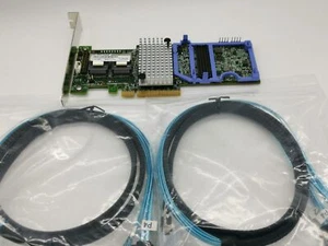 IBM M5110 8-Port 6Gbps PCI-e IT MODE FW:P20 LSI 9207-8I + 2*SFF8087 SATA - Picture 1 of 7