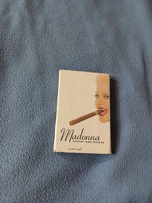 Madonna - Deeper and Deeper (Audio Tape Cassette Single 1992) TESTED PLAYS GREAT Foto 1 de 4