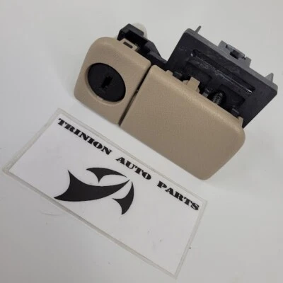 2001-2003 Mazda Protege Glove Box Compartment Handle Latch Beige NO KEY - Image 1 of 4