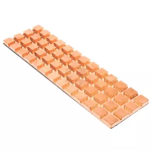 M.2 2280 PCI-E NVME SSD Copper Heatsink w/Thermal Conductive Adhesive 2mm Height - Picture 1 of 10