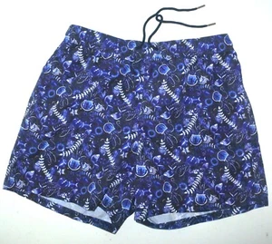 Costume da bagno uomo 32 34 Jared Lang Sealife meduse nuovo senza etichette L prezzo al pubblico consigliato $149 in blu - Foto 1 di 7