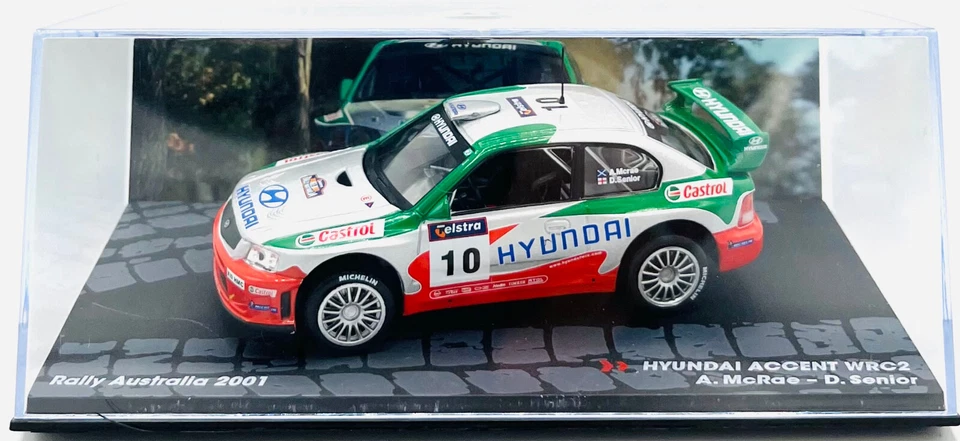 EBOND Hyundai Accdent WRC2 - Rally Australia 2001 A.McRae D.Senior - 1:43 - 0397 - Immagine 1 di 1