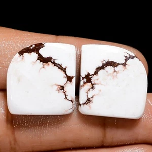 27 Ct. Cts Natural Wild Horse Magnesite Jasper Cabochon Supply 17X16X4 mm - Picture 1 of 6