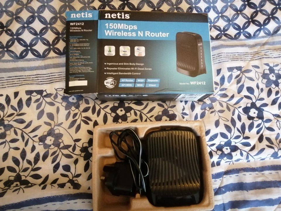 Netis WF2412 Wireless N Router - Access Point - Repeater - NEW - Image 1 of 1