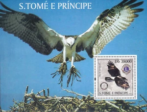 W SAINT-THOMAS 1518 BIRDS LIONS INTERNATIONAL - Picture 1 of 1