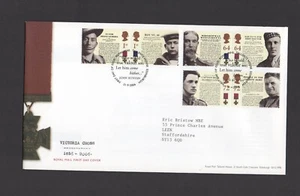 RAR! 2006 Victoria Cross FDC adressiert an ERIC BRISTOW MBE DARTS PERFEKT - Bild 1 von 1