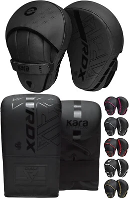 Boxing Pads Bag Gloves by RDX, Boxing Training Pads for Men, Kickboxing Training