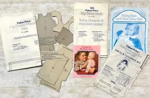 3 Fisher-Price Doll Sewing Patterns - My Baby Beth, Baby Ann, My Friend Mandy - Picture 1 of 14