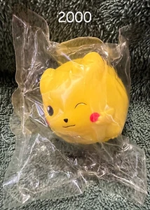 PIKACHU battle tops toy Pokemon Nintendo Game Freak Kellogg's Cereal 2000 NIOP - Picture 1 of 2