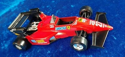 *M4 Vintage Burago 1/24 G111 Ferrari 126 c4 27 Michele Alboreto made in Italy - Immagine 1 di 4