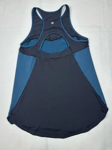 Lululemon Women's Right Round Tank Top Alberta Lake Black Fits Like a Size 6 - Picture 1 of 5