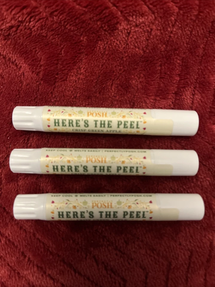 Bálsamos labiales Perfectly Posh 3 Here’s The Peel-Crisp Green Apple Foto 1 de 1